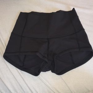 Lululemon high waisted shorts